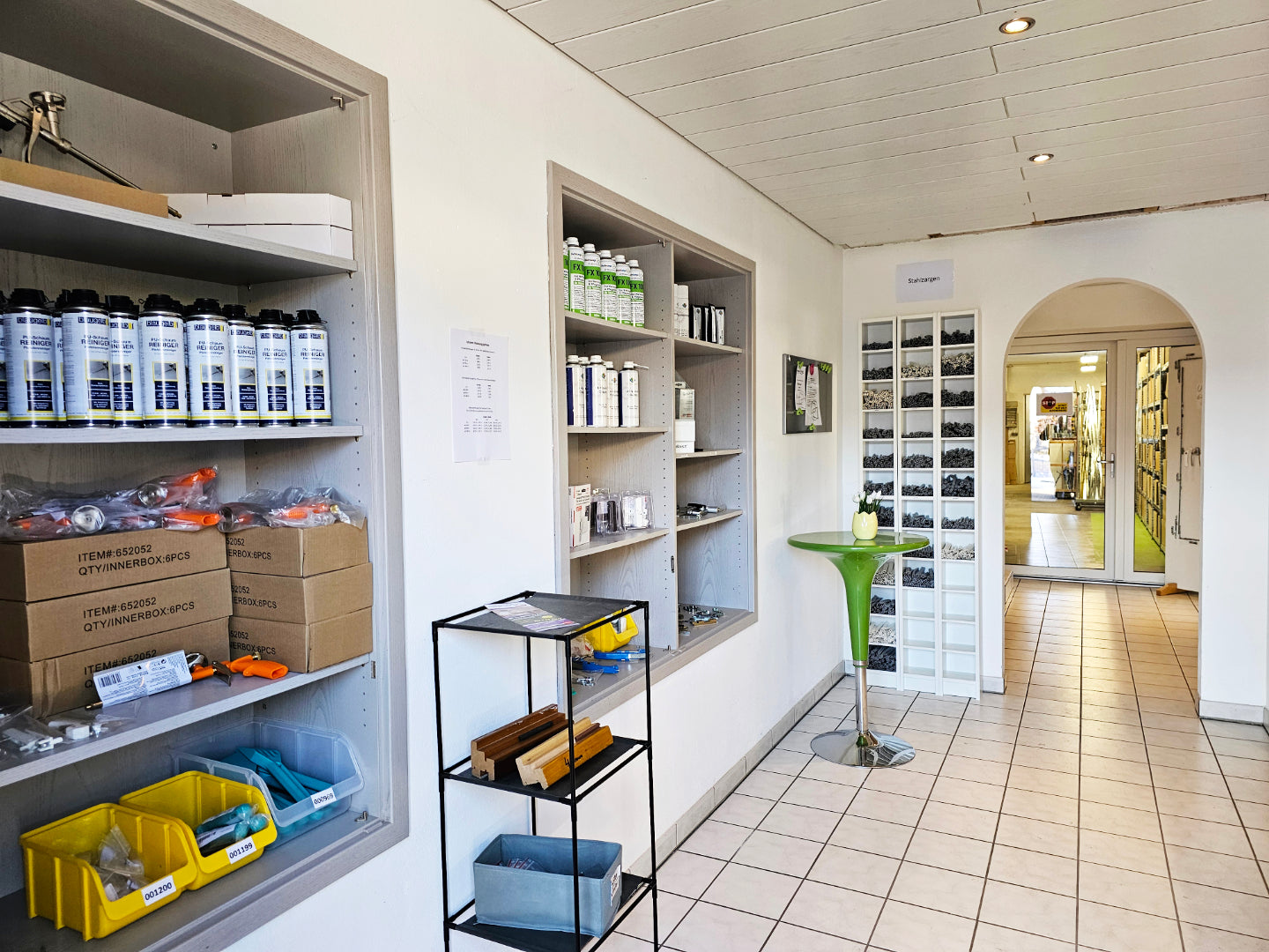 Blick von Eingangstüre bei dichtungsmax