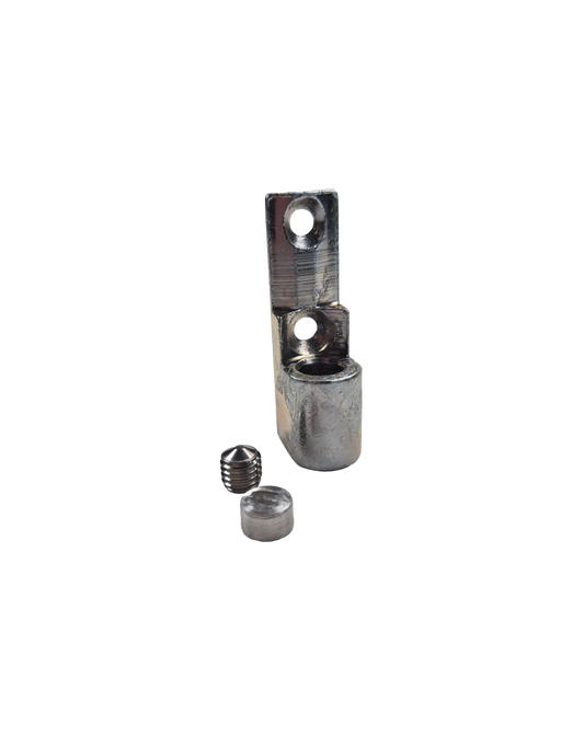 Corner bearing, suitable for Roto 6581051300 for aluminum windows, 52x15mm, adjustable, M8 grub screw, Dichtungsmax® quality replica in industrial quality