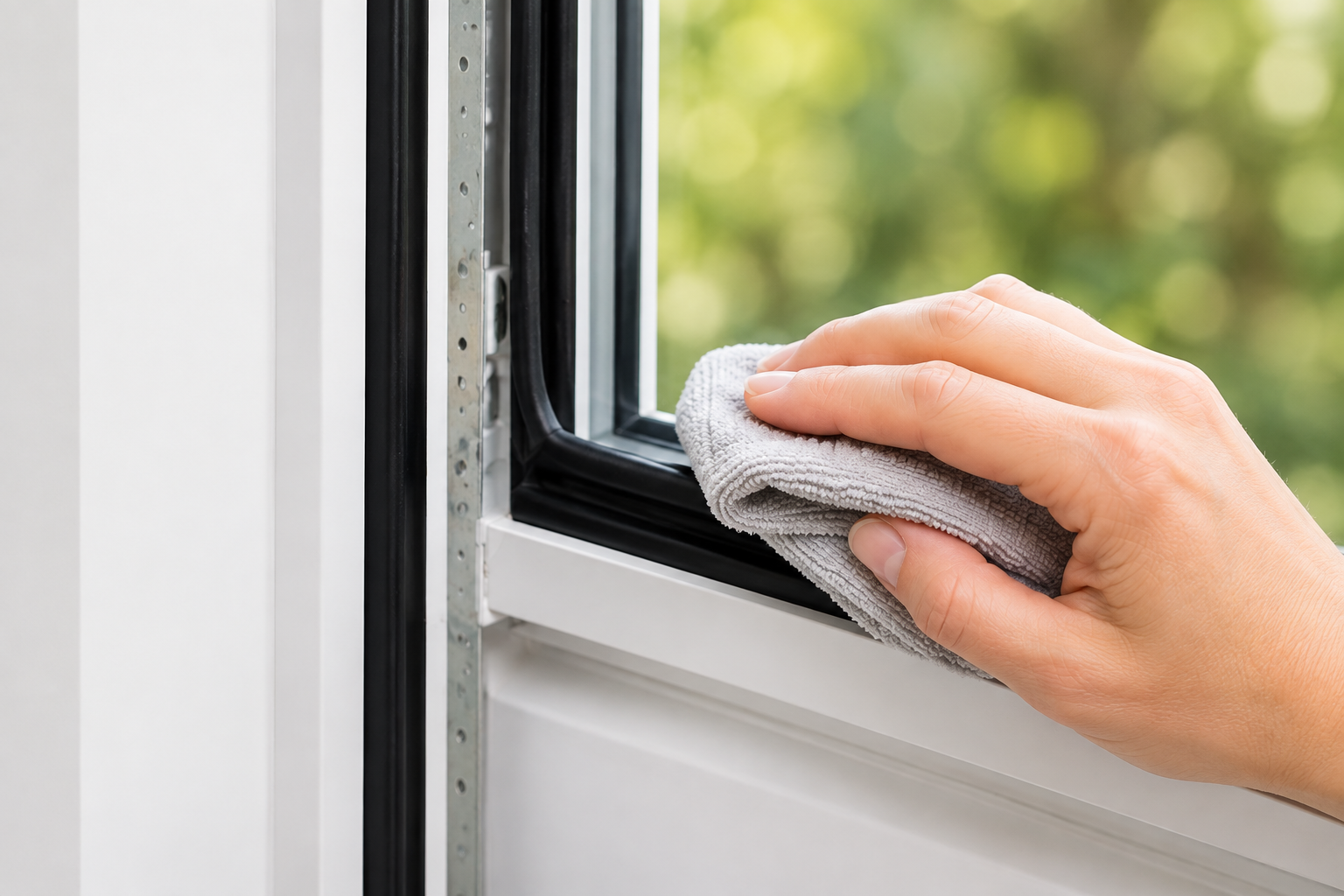 Fensterdichtungen richtig pflegen - so geht´s