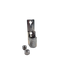 Ecklager, passend für Roto 6581051300 für Aluminium-Fenster, 52 x 15 mm, verstellbar, M8 Madenschraube, Dichtungsmax® Qualitätsnachbau in Industriequalität