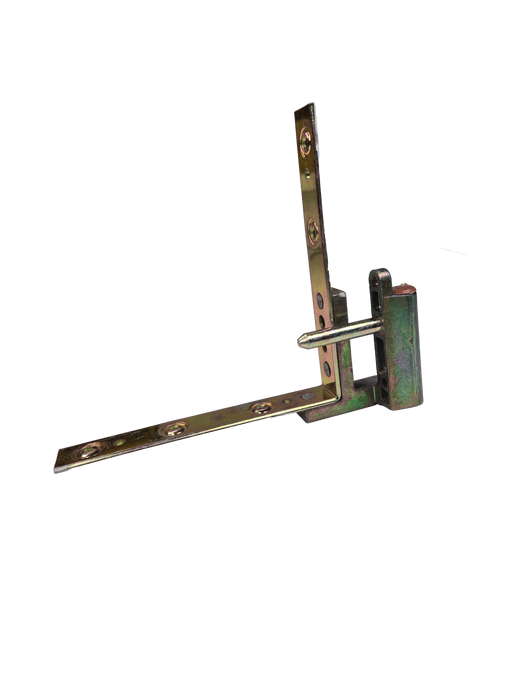 Siegenia Falzeckband, mit einem Bolzen, DIN R, 122 x 122 mm