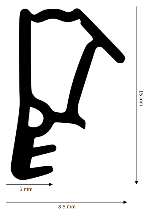Dichtung für Holzelemente DH FSW-103