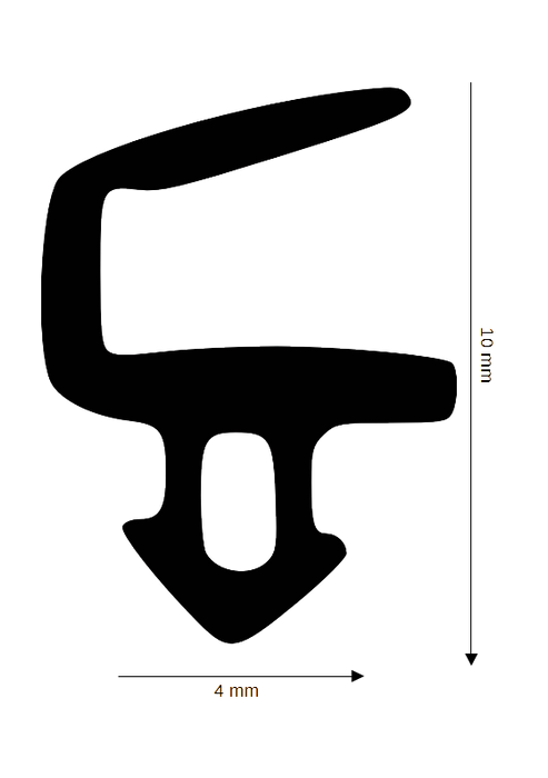 Dichtung für Kunststoff / Aluminium DH R-8752