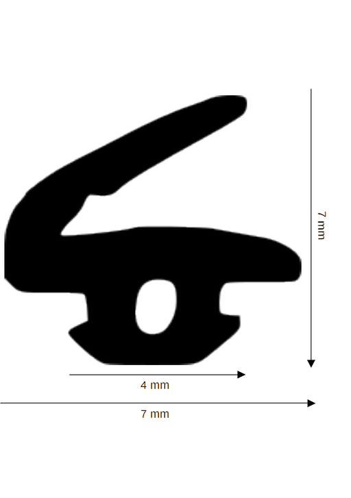 Dichtung für Kunststoff / Aluminium DH R-1321-A