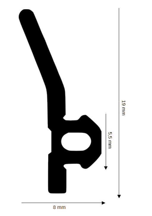 Dichtung für Kunststoff / Aluminium DH R-1385