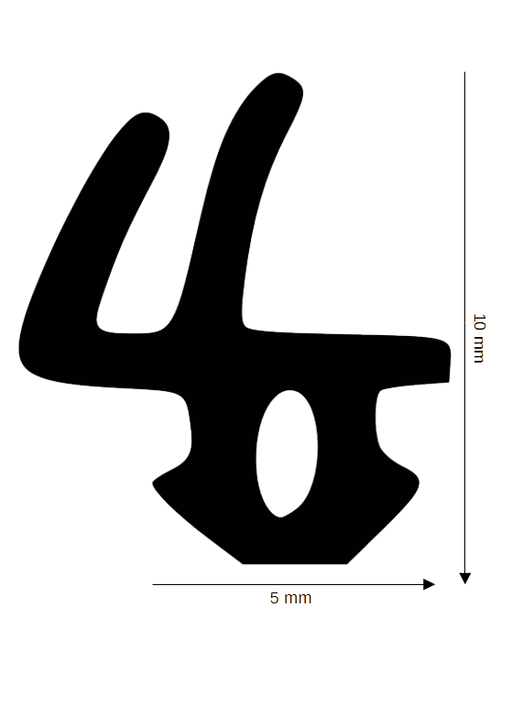 Dichtung für Kunststoff / Aluminium DH R-1734