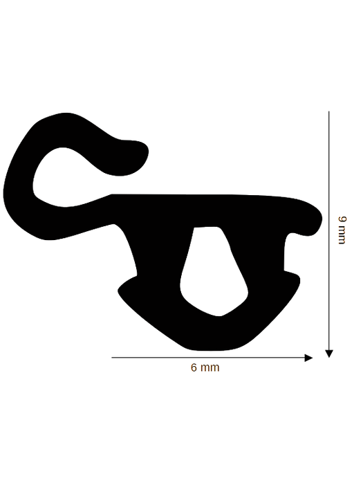 Dichtung für Kunststoff / Aluminium DH R-1735
