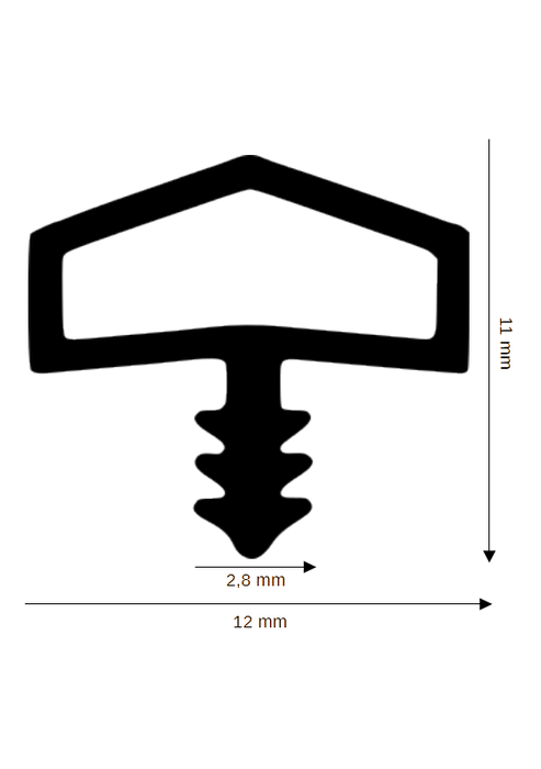 Dichtung für Holzelemente DH R-1927