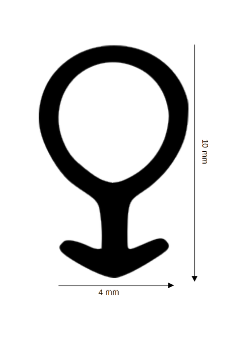 Dichtung für Kunststoff / Aluminium DH R-2497