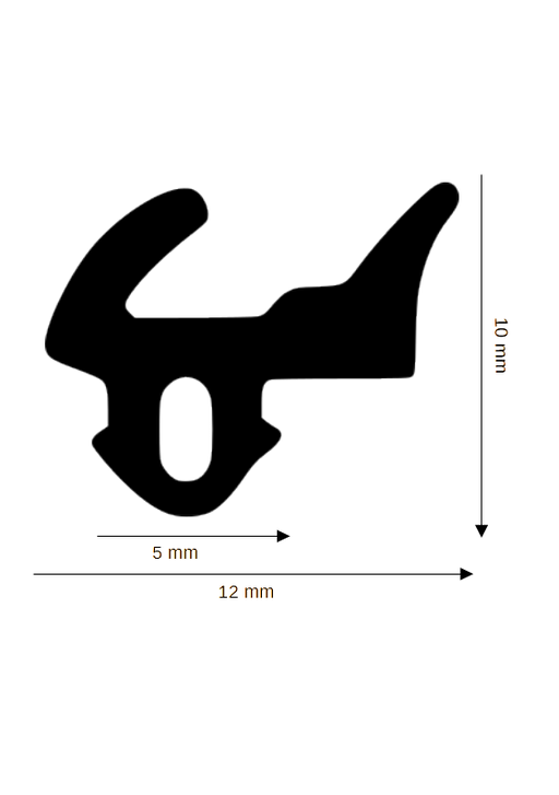 Dichtung für Kunststoff / Aluminium DH R-5631