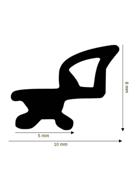 Dichtung für Kunststoff / Aluminium DH R-5675