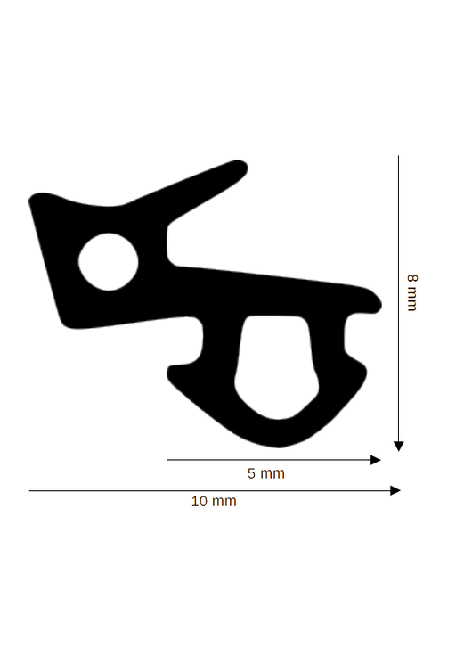 Dichtung für Kunststoff / Aluminium DH R-5732