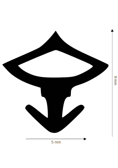 Dichtung für Kunststoff / Aluminium DH R-599