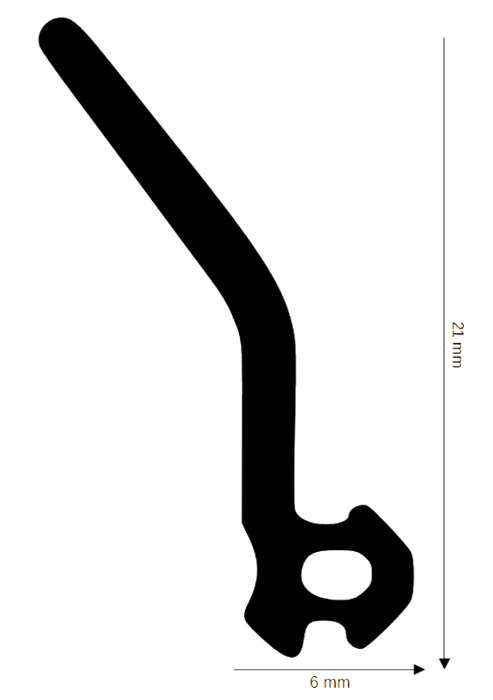 Dichtung für Kunststoff / Aluminium DH R-760