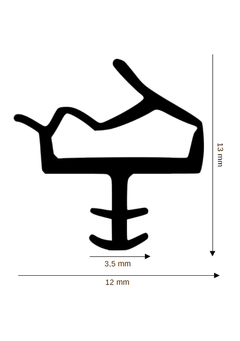 Dichtung für Holzelemente DH R-8547
