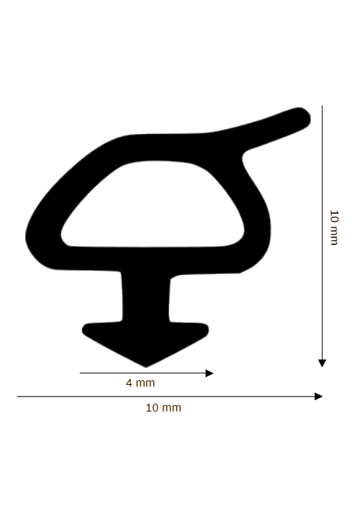 Dichtung für Kunststoff / Aluminium DH R-8626