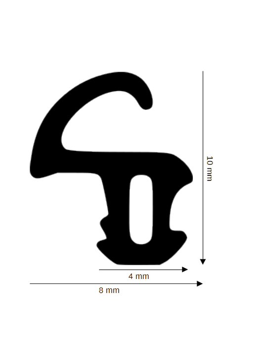 Dichtung für Kunststoff / Aluminium DH R-8811