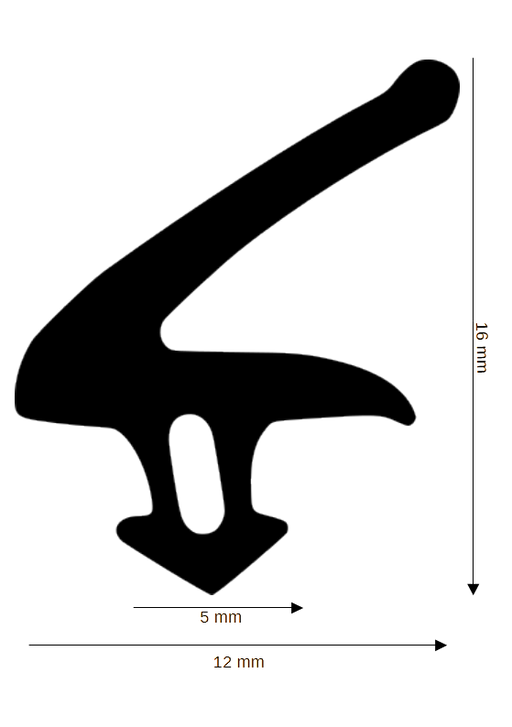 Dichtung für Kunststoff / Aluminium DH R-8952