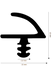 Dichtung für Holzelemente DH R-915