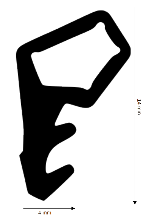 Dichtung für Kunststoff / Aluminium DH R-973