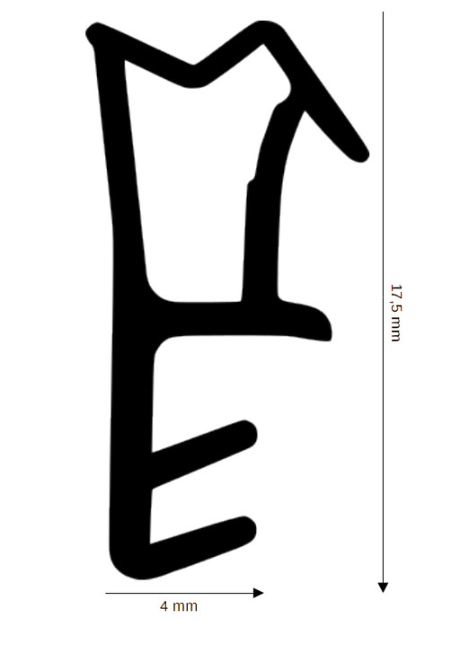 Dichtung für Holzelemente DH RF 21