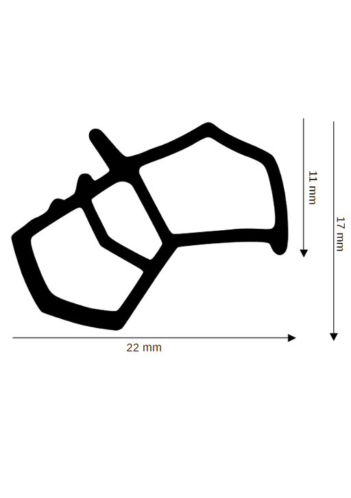 Stahlzargendichtung DH Z-519