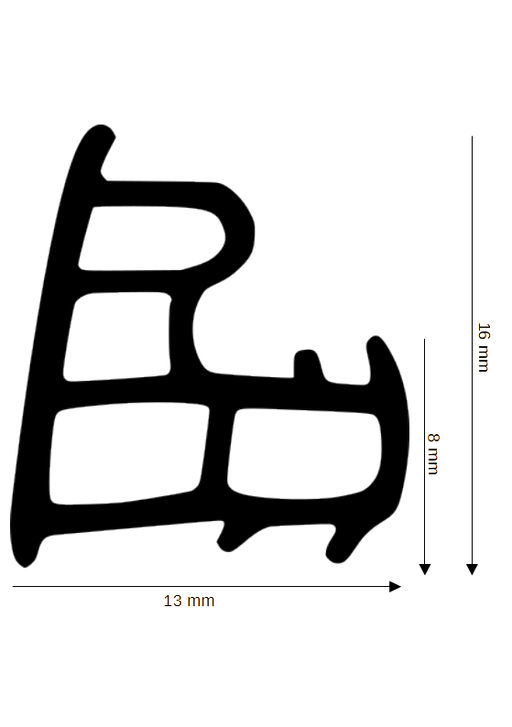 Stahlzargendichtung DH Z-557-B