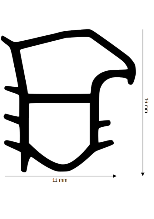 Stahlzargendichtung DH Z-592-A