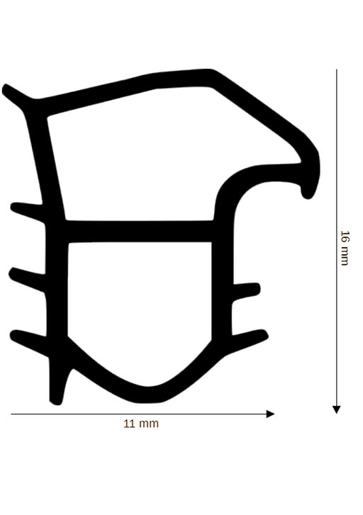 Stahlzargendichtung DH Z-592-A