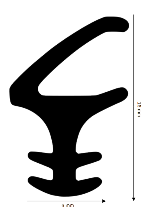 Stahlzargendichtung DH Z-666