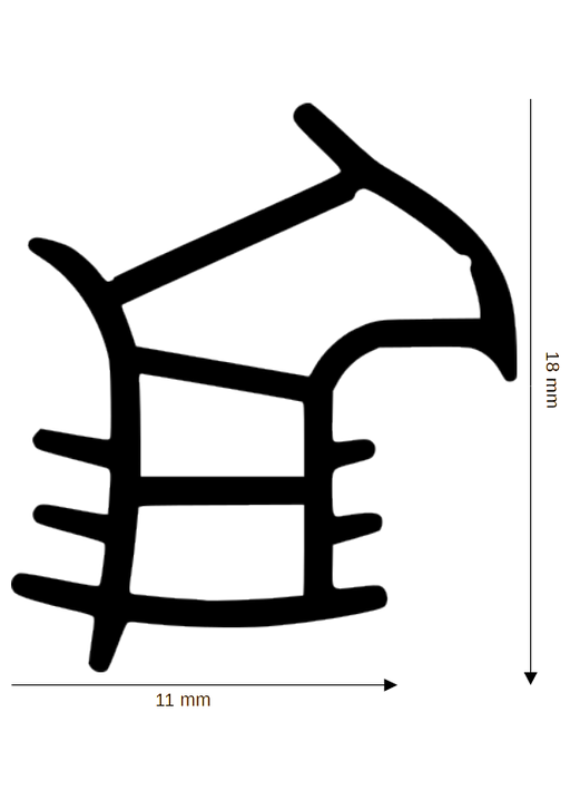Stahlzargendichtung DH Z-923-B