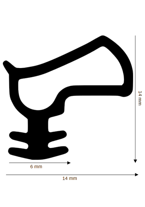 Stahlzargendichtung DH Z-964