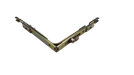 Siegenia corner drive VSU-S-ES, 1 mushroom pin, 140x25mm