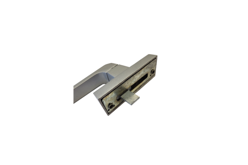 Aluminium window handle - silver