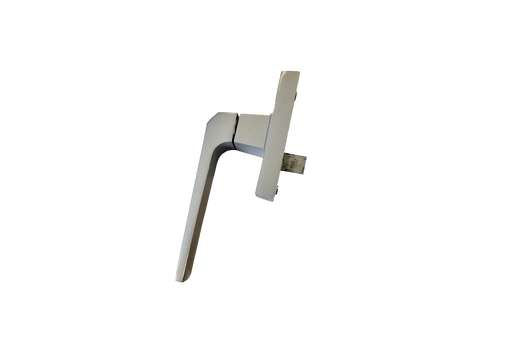 Aluminium window handle - silver