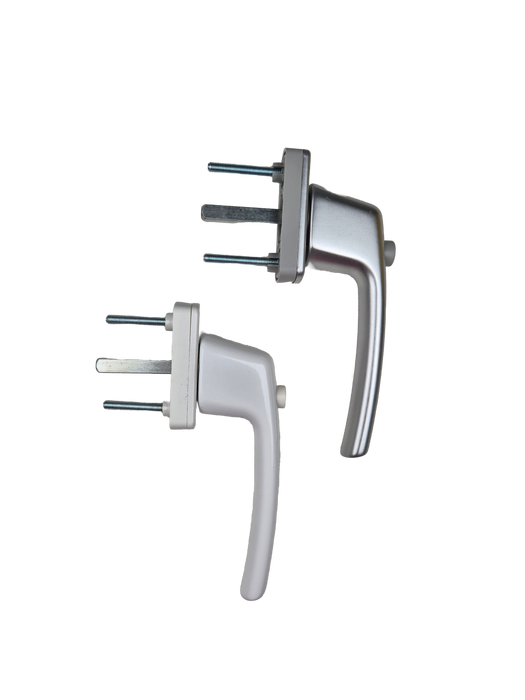 Fenstergriff mit Druckknopf