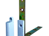 Siegenia rebate corner hinge 129x152mm, DIN Re