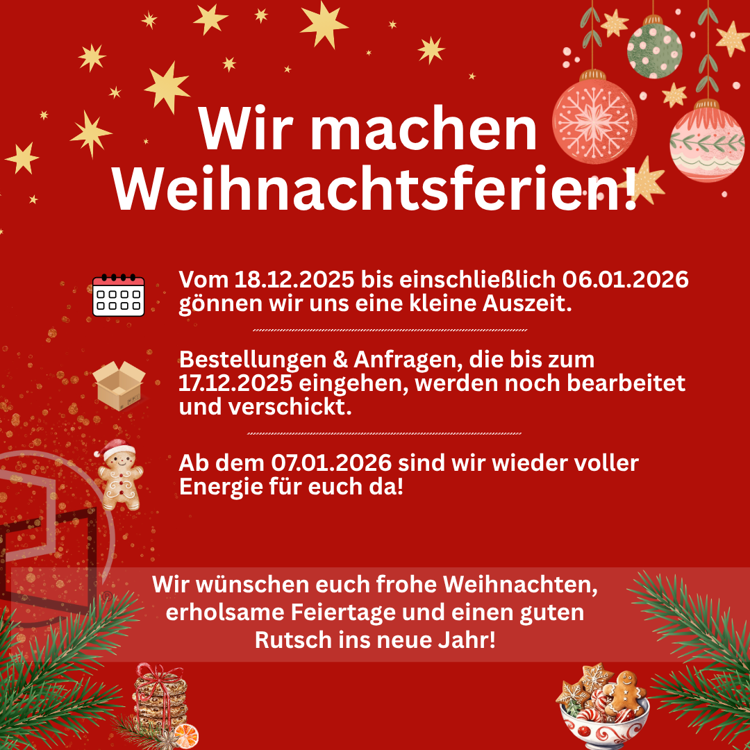 🎄 Weihnachtsferien bei Dichtungsmax