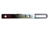 Siegenia Handhebel für Stulpgetriebe / Fenstergetriebe, 165mm, silber