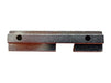 Kippschließstück / Kippschließblech passend für Roto R509 E44 schmaler Rücken, links, 77x17mm, silber, Dichtungsmax® Qualitätsnachbau in Industriequalität