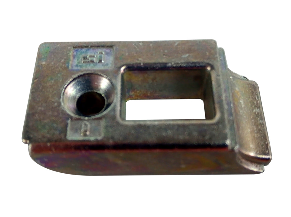 Siegenia Schließstück / Schließblech 434 R, für Stulp 39x21mm