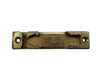 Weidtmann Kippschließstück / Kippschließblech 02743, 102x24mm, gebraucht