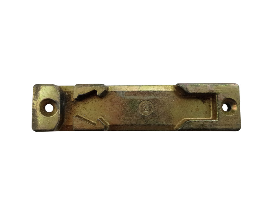 Weidtmann Kippschließstück / Kippschließblech 02743, 102x24mm, gebraucht