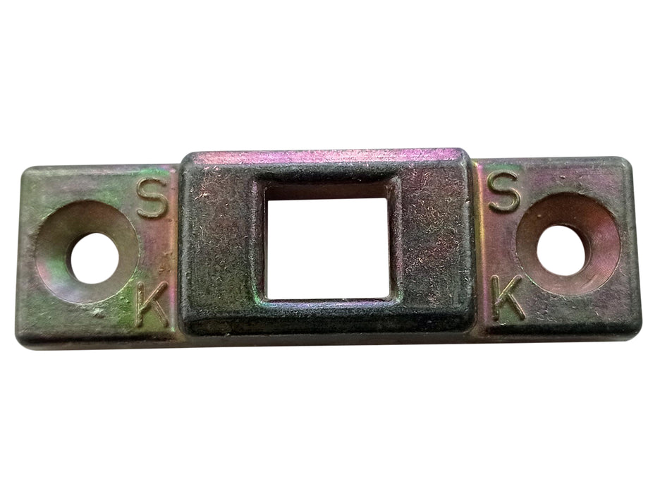 Siegenia Schließstück / Schließblech 780, für Kantenriegel, 52x15mm