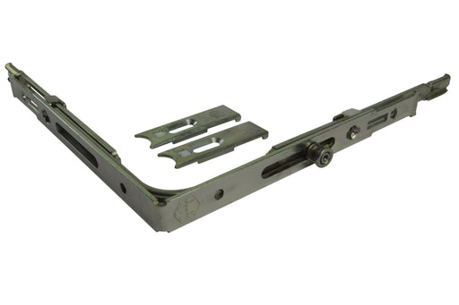Maco corner deflection, 1 mushroom pin, 170x170mm, including 2 transition plates