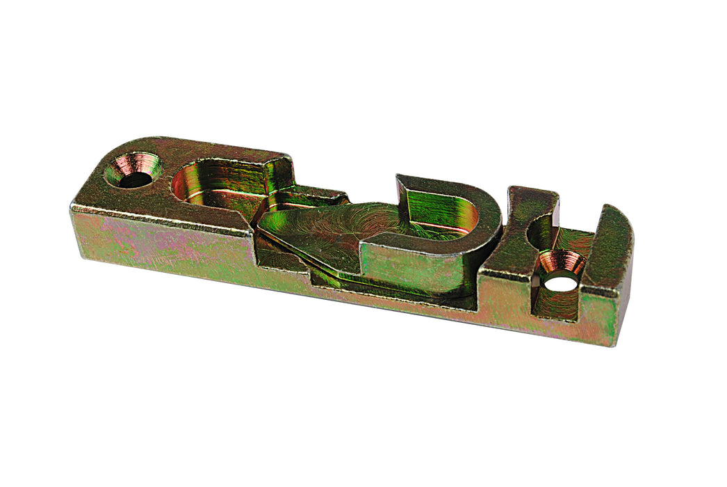 Kippschließstück / Kippschließblech mit Schwinge-GIMM passend für Siegenia, rechts, 75x18mm, Dichtungsmax® Qualitätsnachbau in Industriequalität