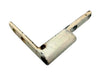 AUBI Eckband / Ecklagerband, 80x10x16/60mm, 4 Montagebohrungen