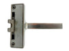 Schüco Fenstergriff, gefrästes Schüco-Logo, silber