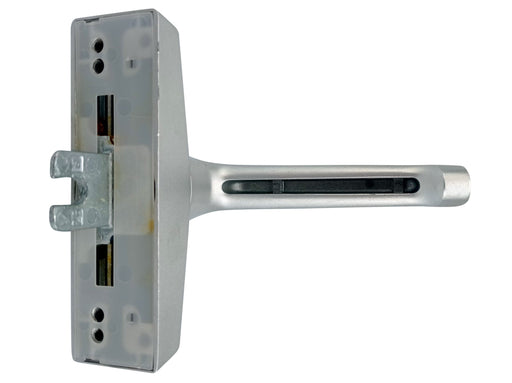 Roto window handle, Alu 100, silver anodized