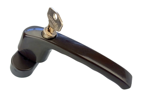 Hoppe window handle Stuttgart, Secustik Secu100, 06005/US952, lockable